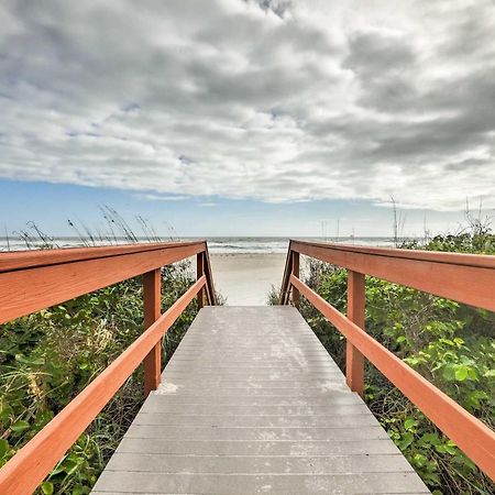 Oceanfront Cocoa Beach Condo With View Walk To Pier 外观 照片