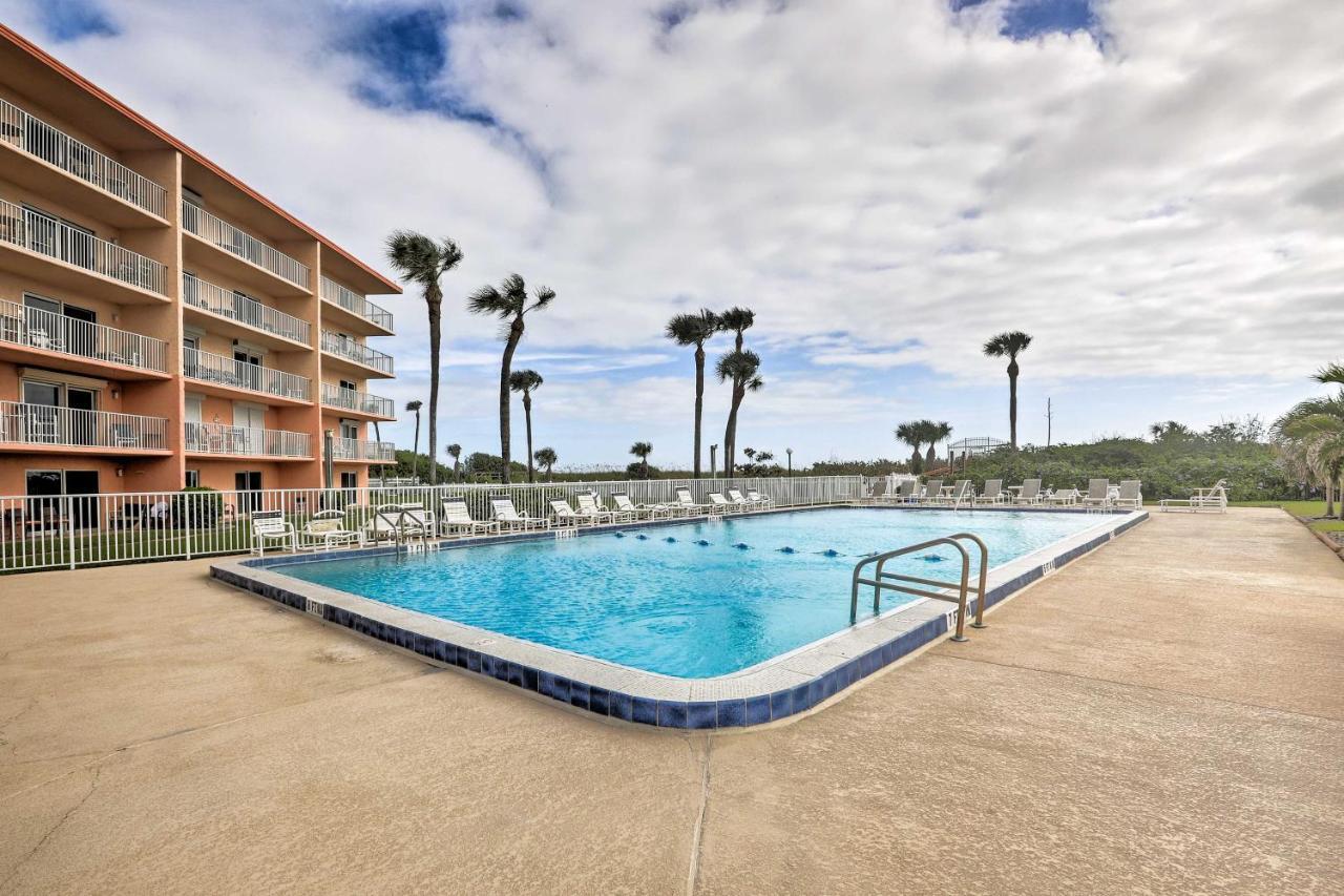 Oceanfront Cocoa Beach Condo With View Walk To Pier 外观 照片
