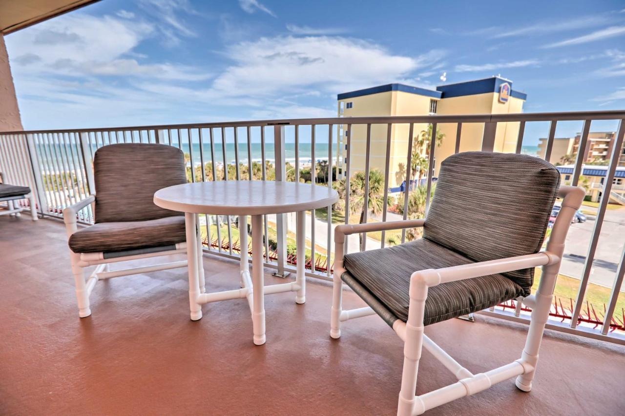 Oceanfront Cocoa Beach Condo With View Walk To Pier 外观 照片