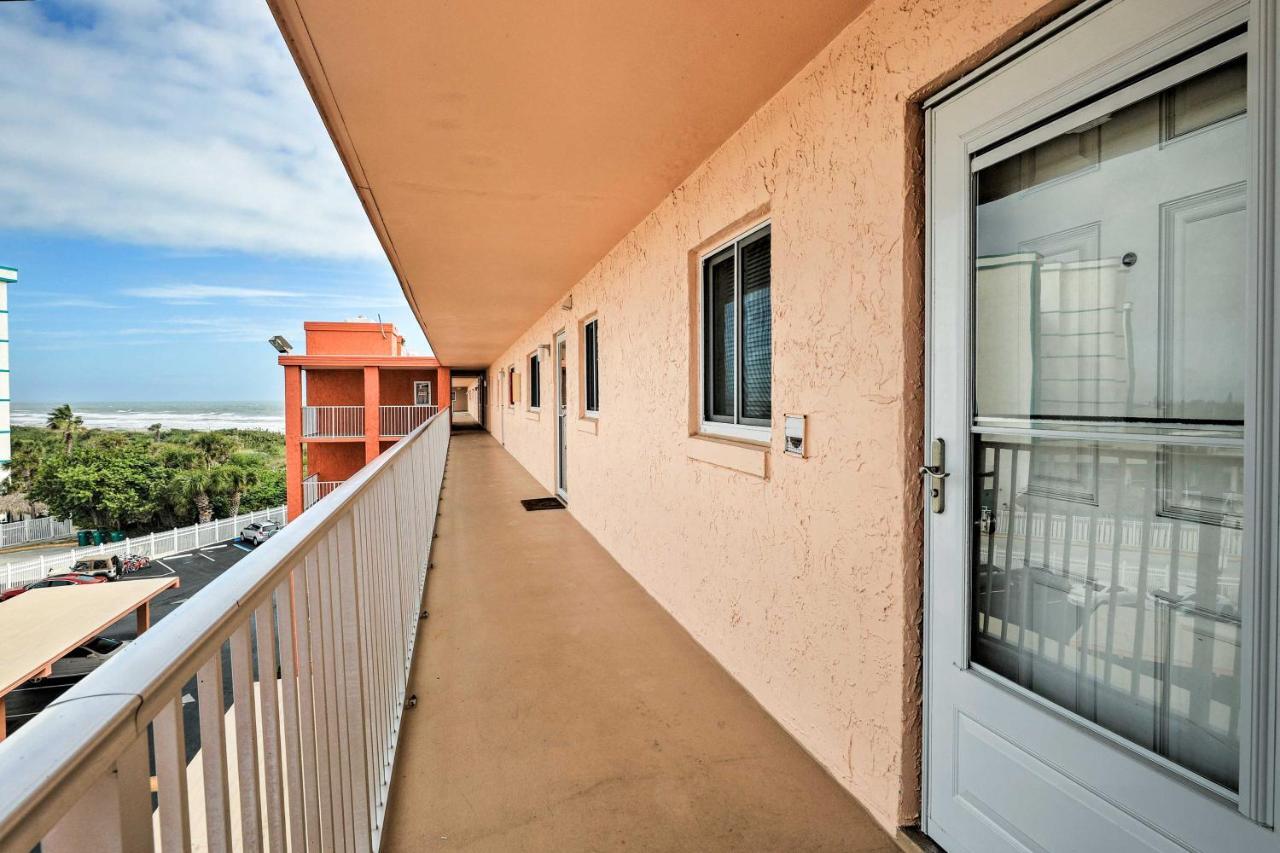 Oceanfront Cocoa Beach Condo With View Walk To Pier 外观 照片