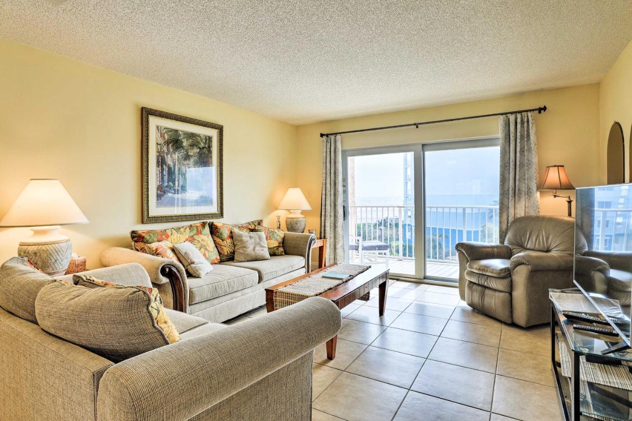 Oceanfront Cocoa Beach Condo With View Walk To Pier 外观 照片